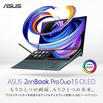★ASUS 有機EL ノートパソコン Zenbook Pro Duo 15 Zenbook Pro Duo 15 OLED (UX582)｜Laptops For Creators｜ASUS USA