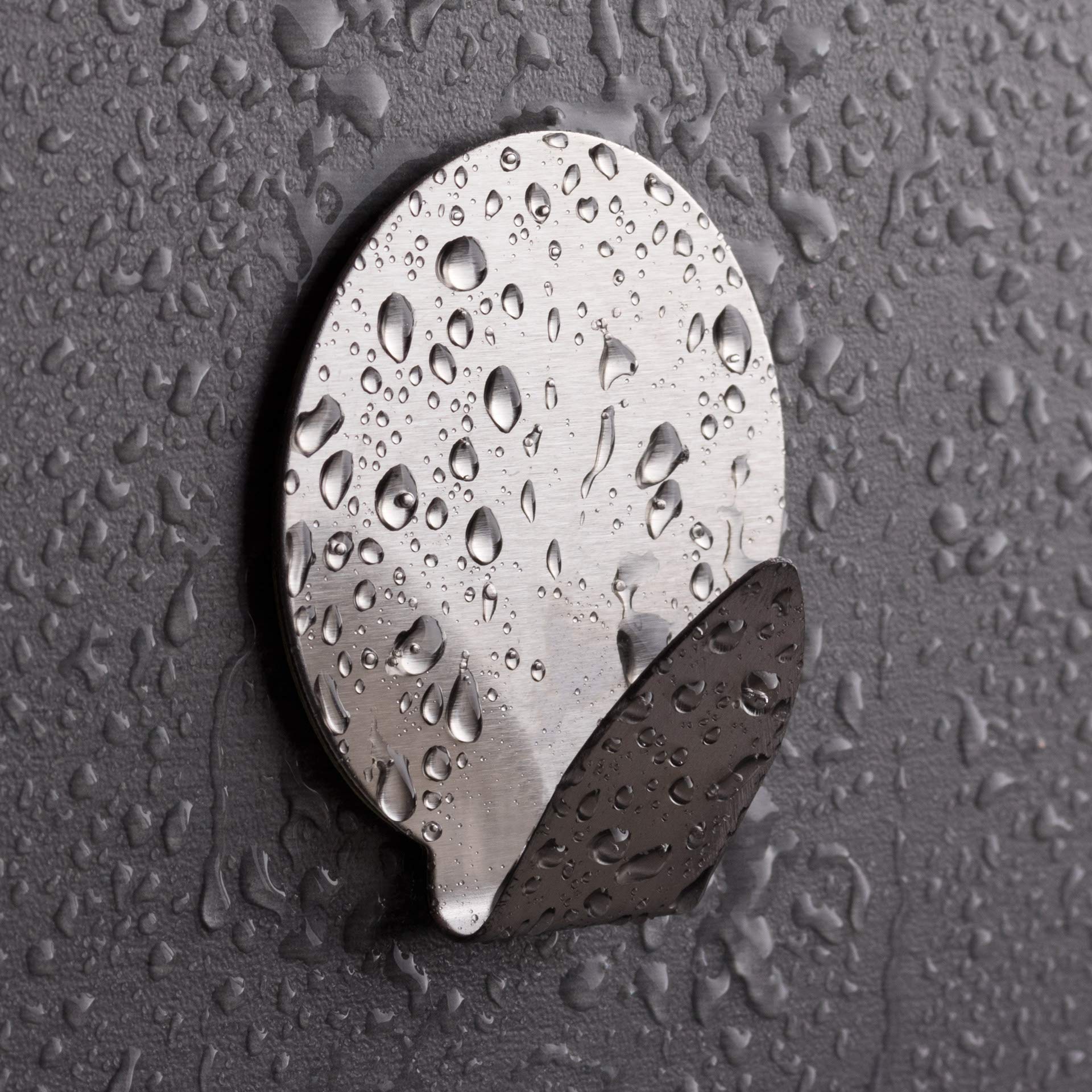 12 Stuks Zelfklevende Haken, Roestvrij Staal, Zelfklevende Haken Roestvrij Staal Zelfklevende Haken Kledinghaken Wandhaken Garderobehaken Kleurrijke Plakhaken Hartvorm Wandhaken Zelfklevend Waterdicht Zonder Boren Kledinghaken Wandhaken Plakken