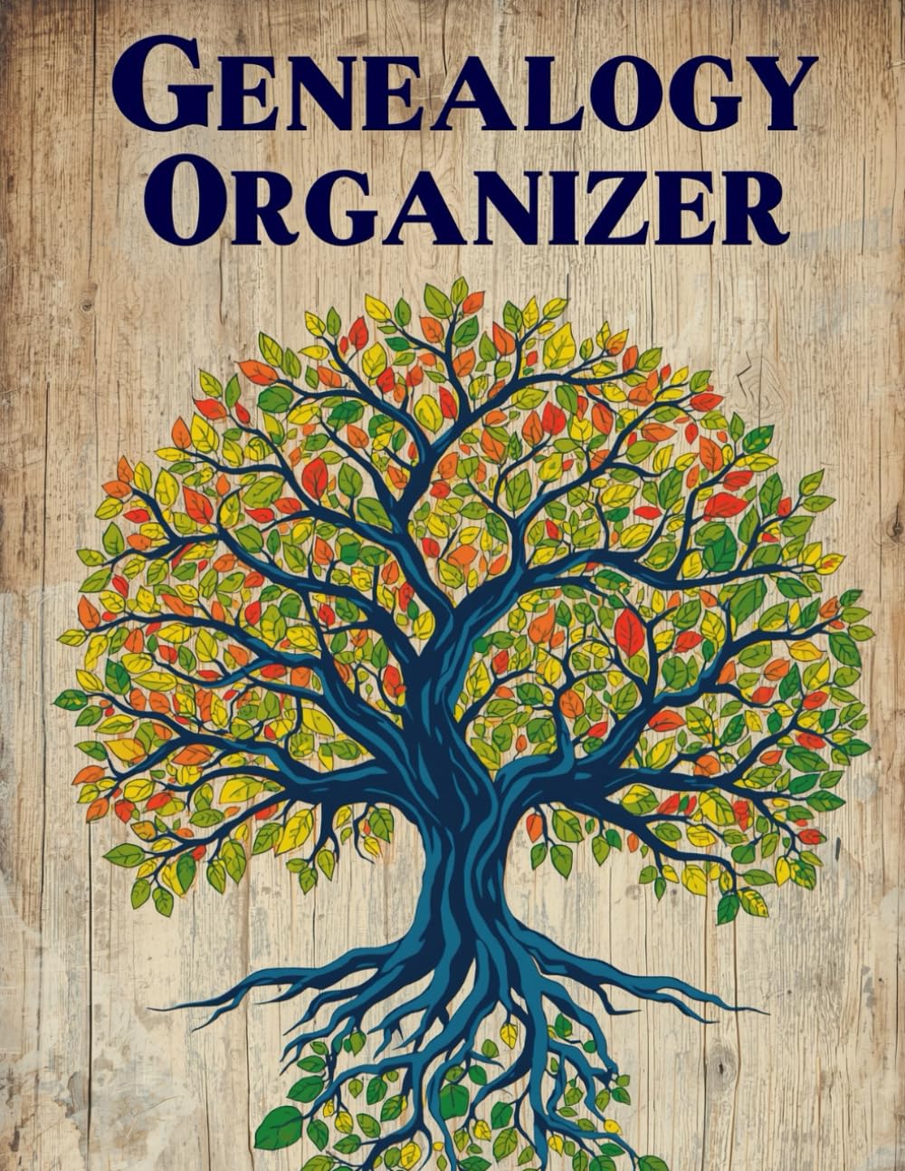 Family Tree Genealogy Chart Book: Fill-in Ancestor Worksheets, Research Logs & Life Stories — Track 100+ Relatives Across Generations