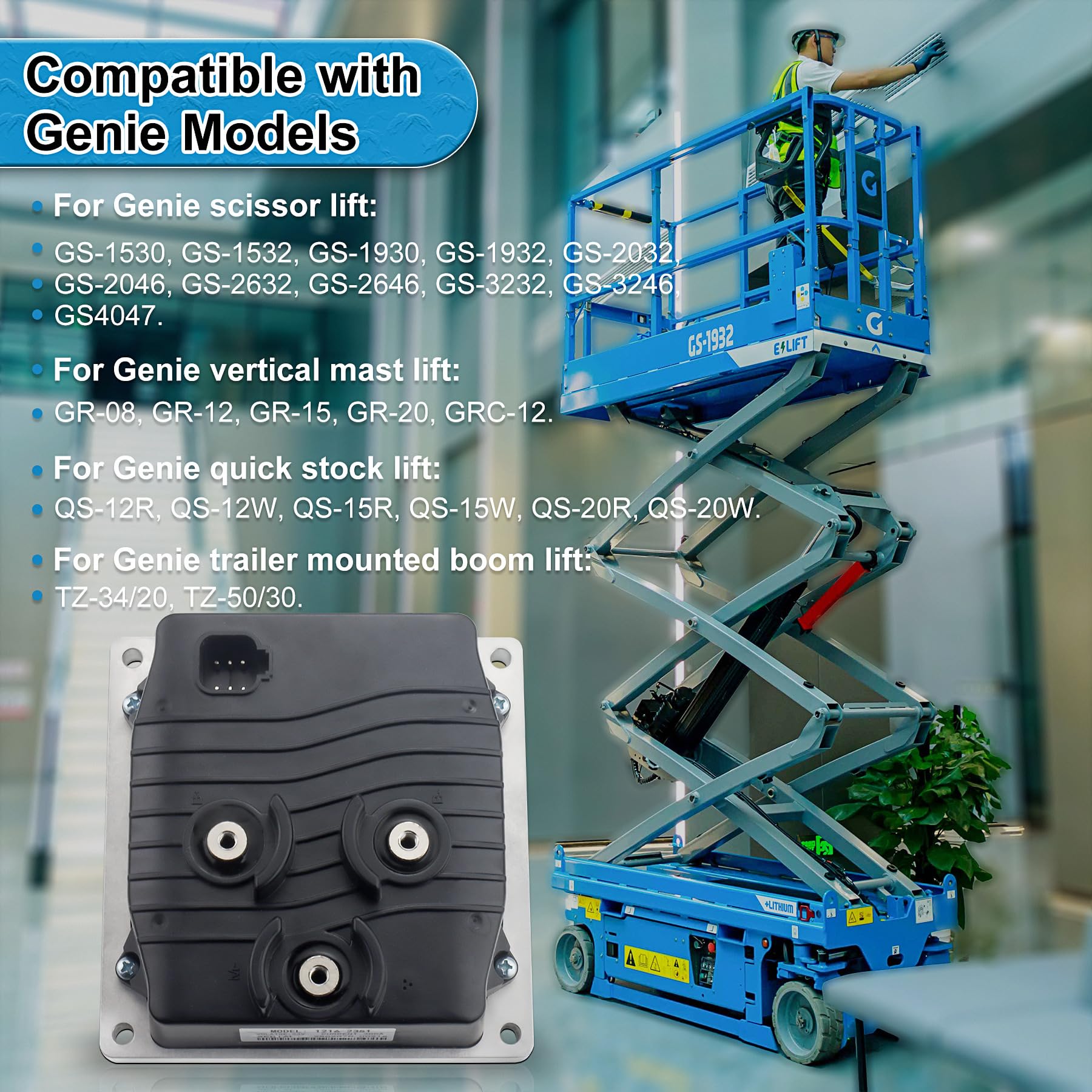 Amazon.com : 823408GT 823408 24V 300A Motor Controller for Genie