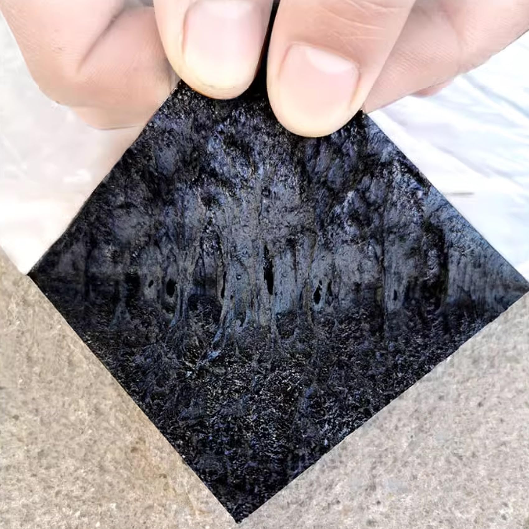 Tela Asfaltica Autoadhesiva para Tejado, Cinta de Selladora Aluminio Impermeable, Banda Butilo Reparación Piscinas Tuberías(100x600cm)