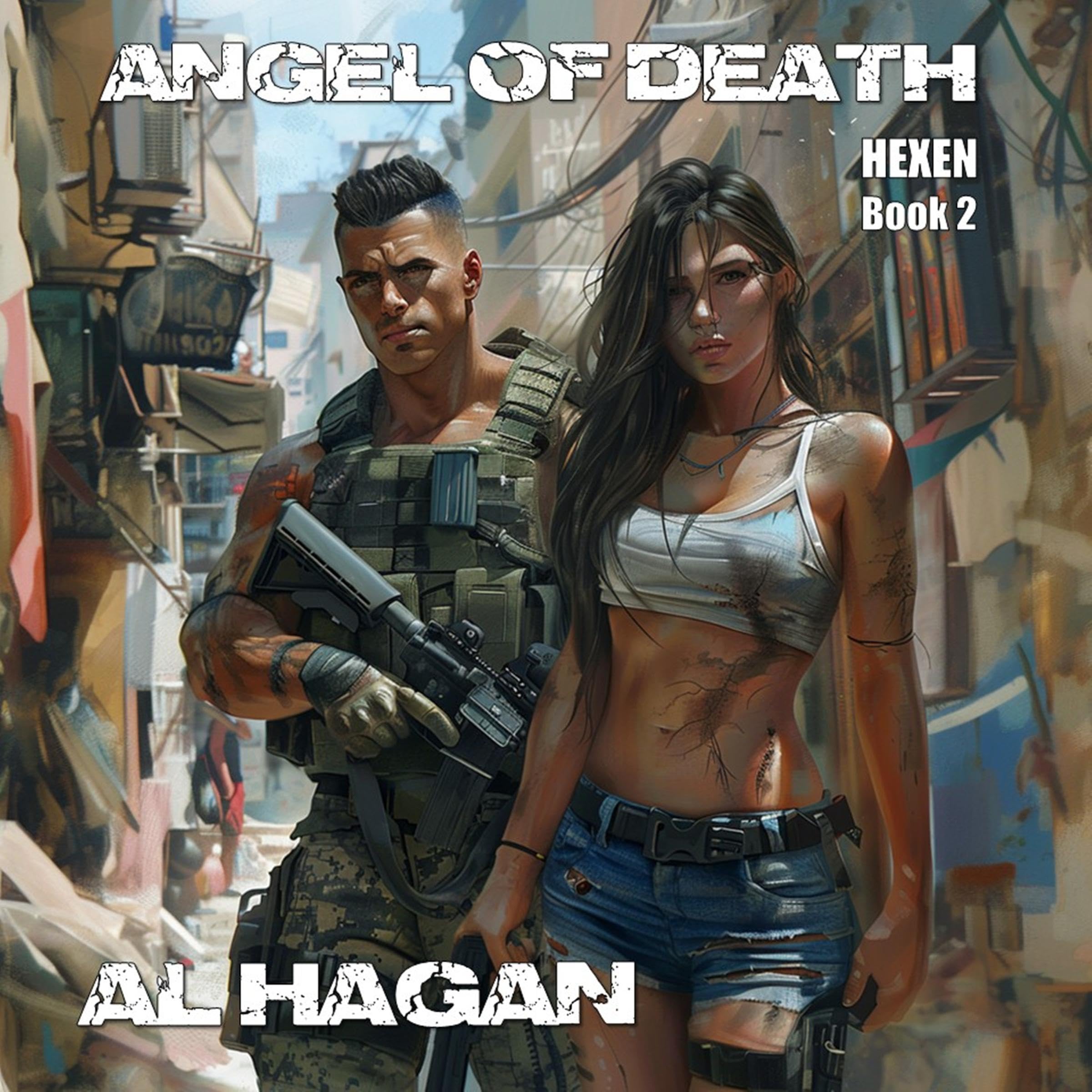 Cover art for Angel of Death: A Post Apocalyptic Thriller (Hexen, Book 2)