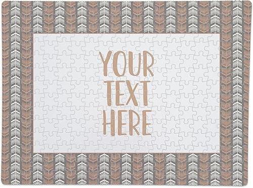 Miniatura 1 de Create Your Own Puzzle - Personalized Pregnancy Announcement - Wedding Proposal Ideas - Custom Jigsaw Puzzle - Arrow Design - CYOP0232