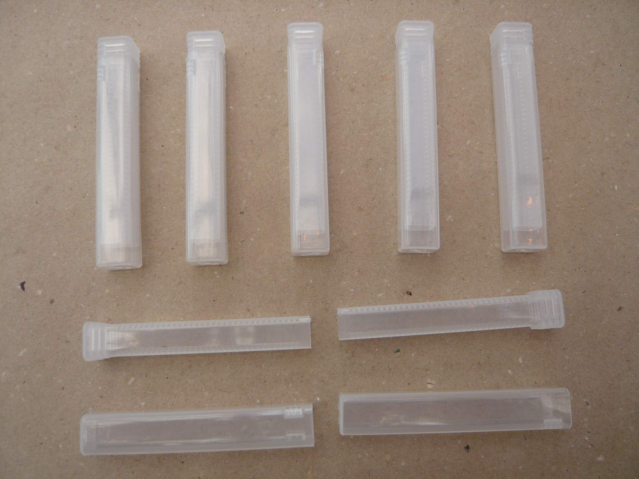Heidifeathers Hard Felting Needle Tubes - Choose The Size (30 x Extra Small)