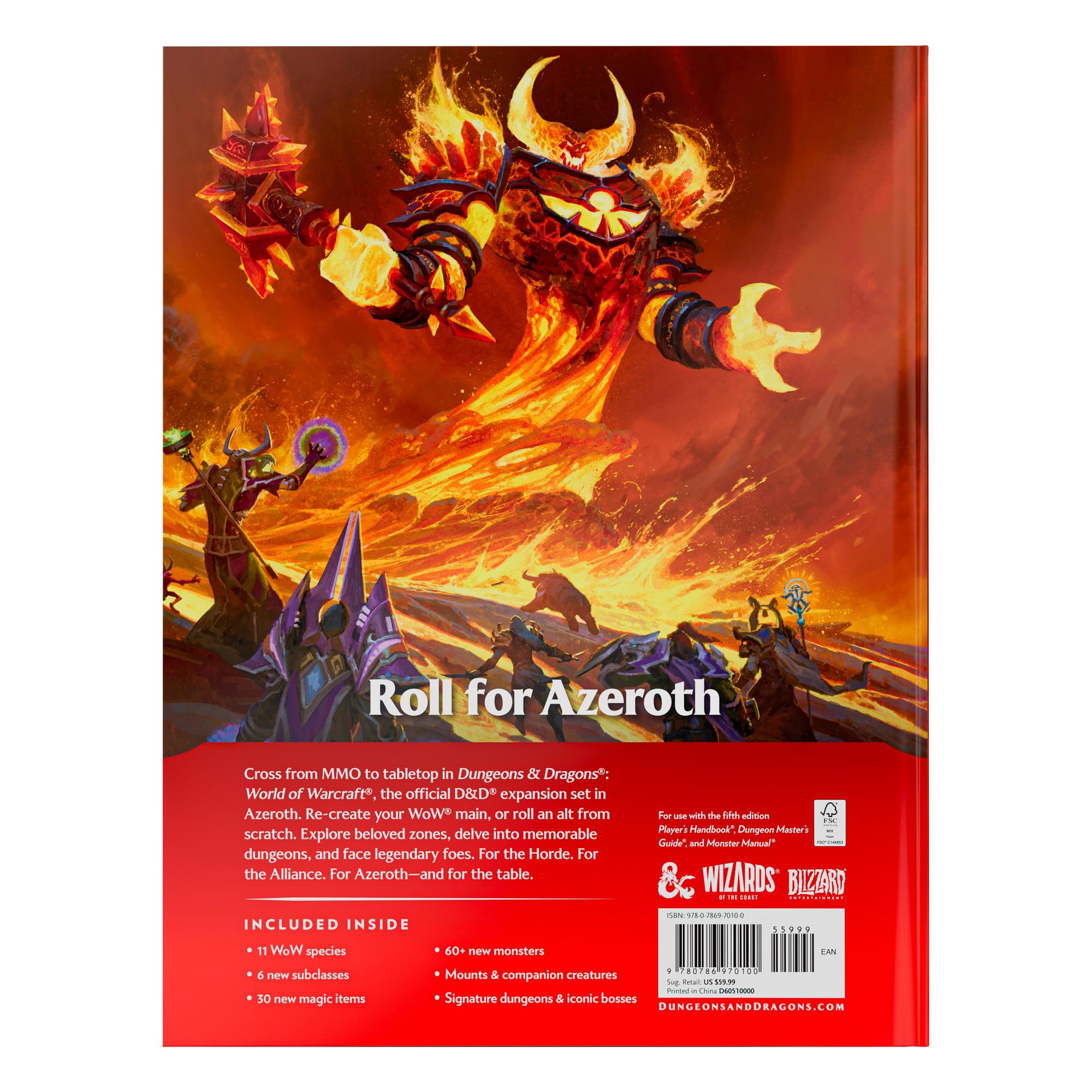D&D: World of Warcraft (espansione di gioco D&D) | New Universes Beyond Adventure
