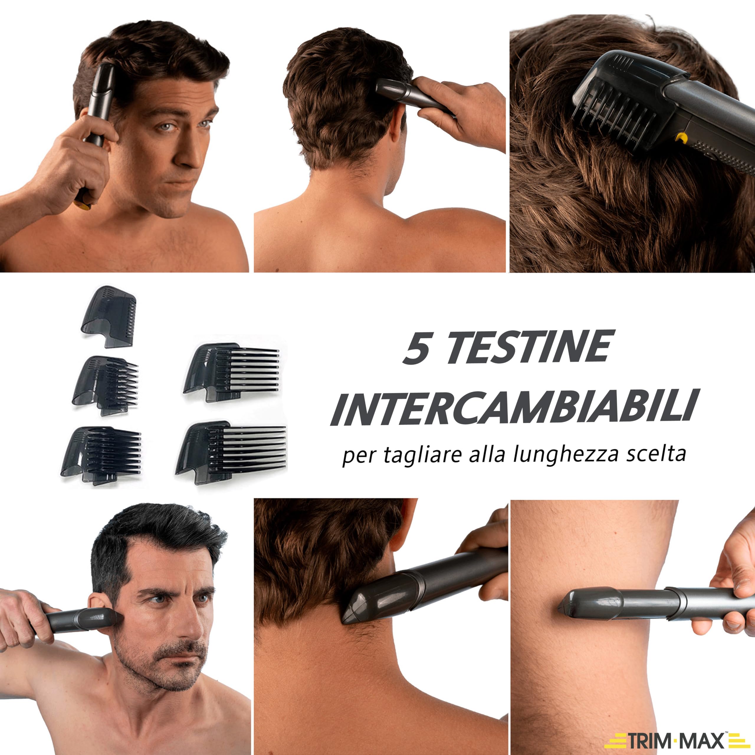 Acquisto Semplice TRIM-MAX, Professional Men's Body Electric Shaver - Image 2