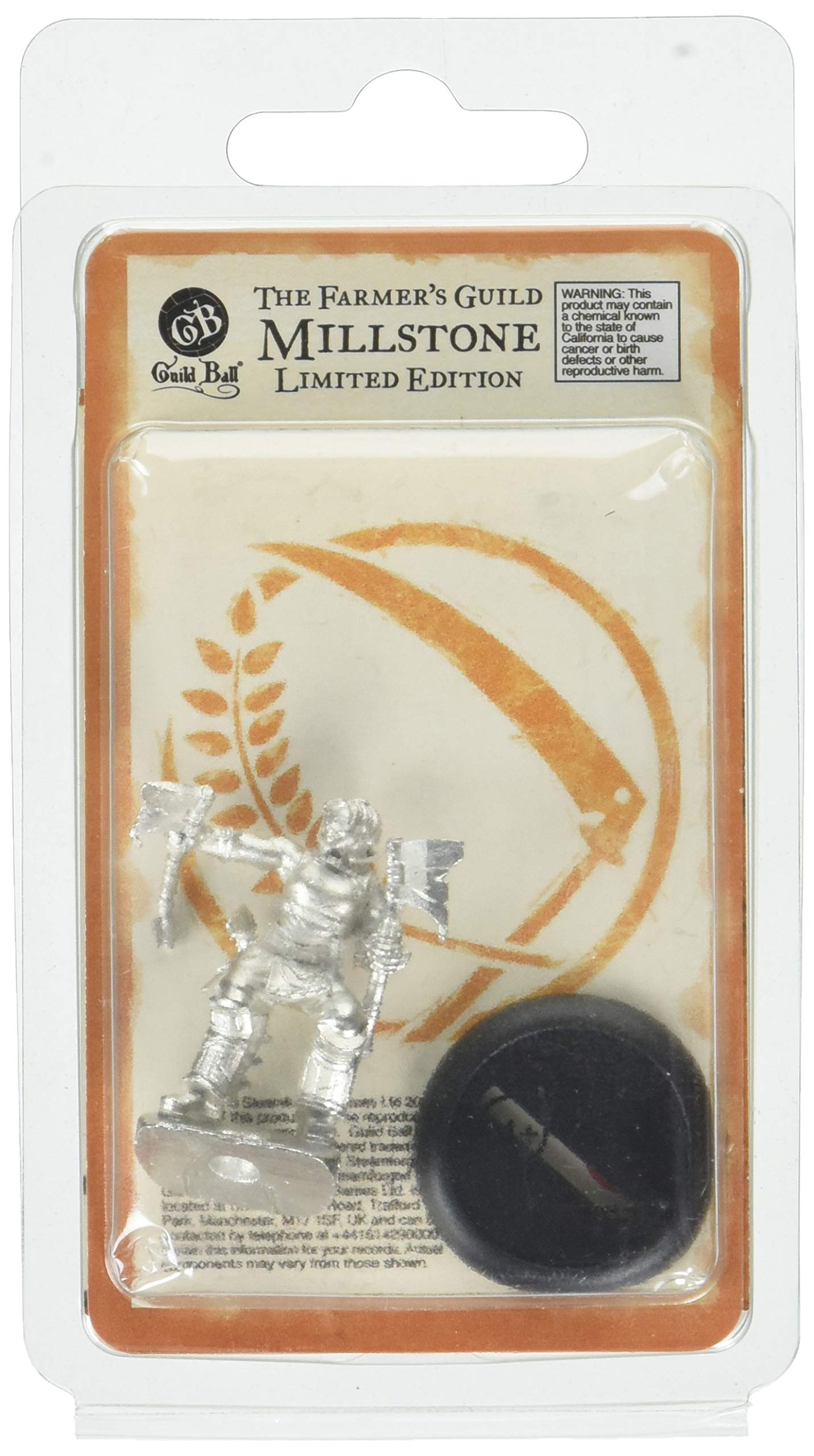 Steamfoged Games Guild Ball: Farmers Millstone: Limited Edition Miniature Game Figure