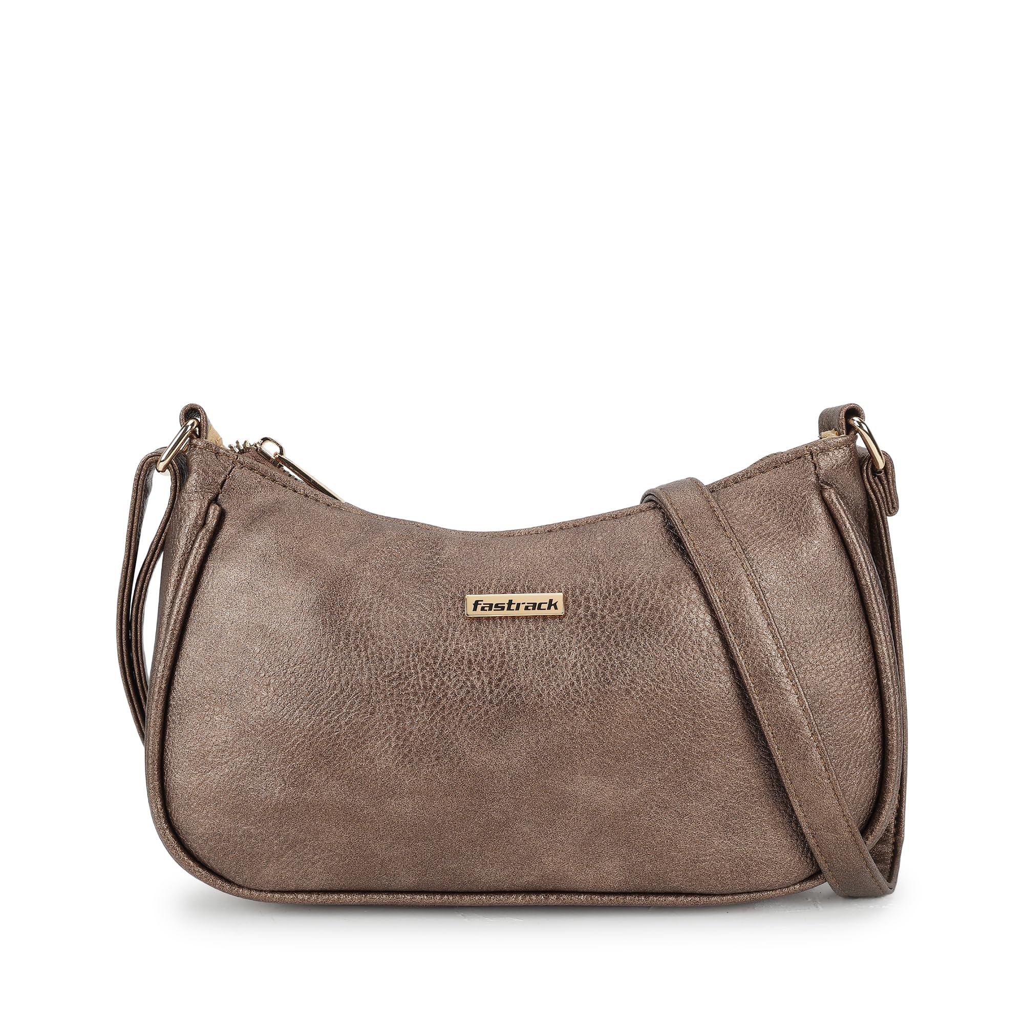 Shimary-Toned Textured Sling Bag for Women, Girls and Ladies | Adjustable Sling Straps with Zipper Closure | Ladies Purse Handbag | Slings for Casual Carry-image-28