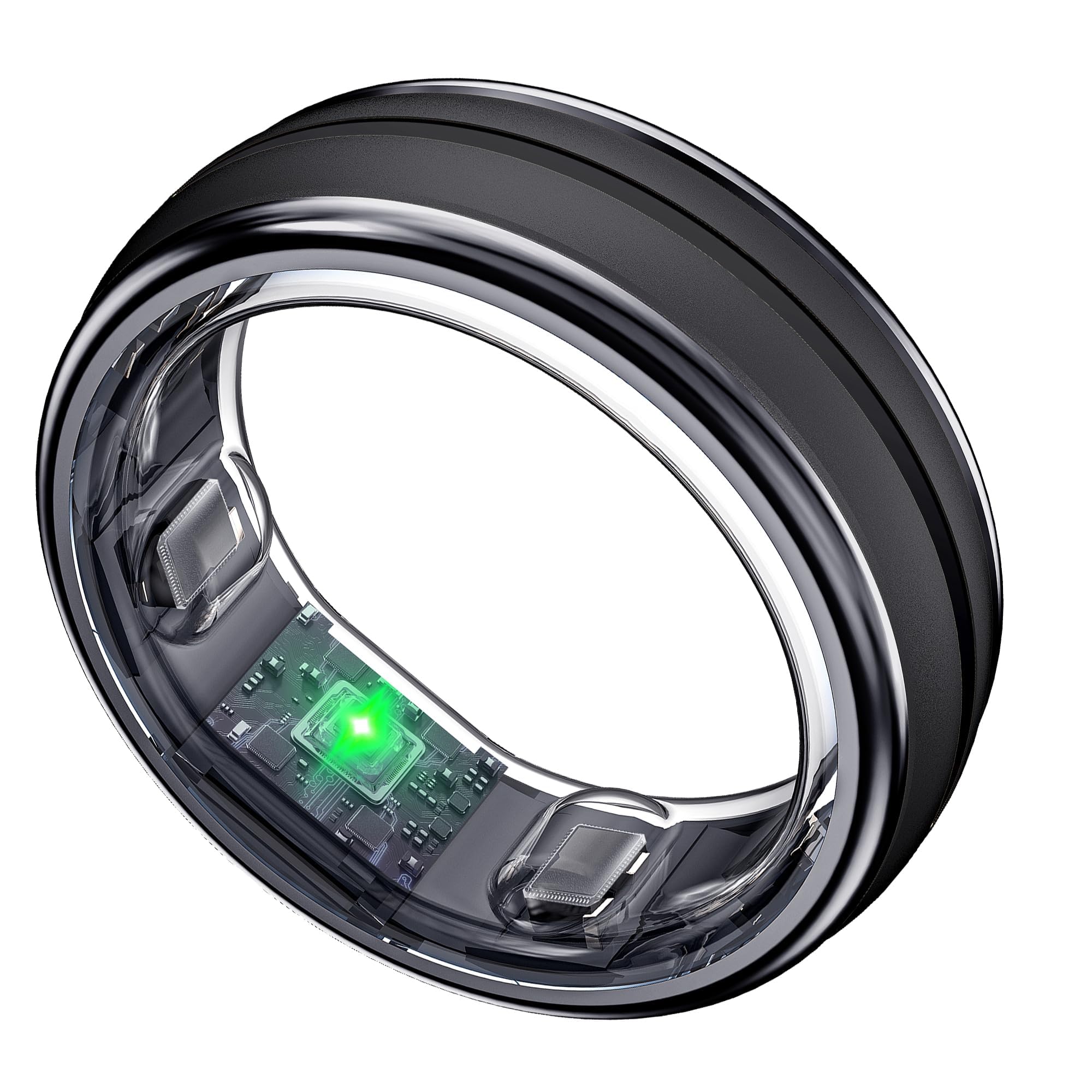 SEEKZERO Smart Ring for Women Men -Fitness Tracker Ring with Sleep Step Counter Compatible with iOS Android No