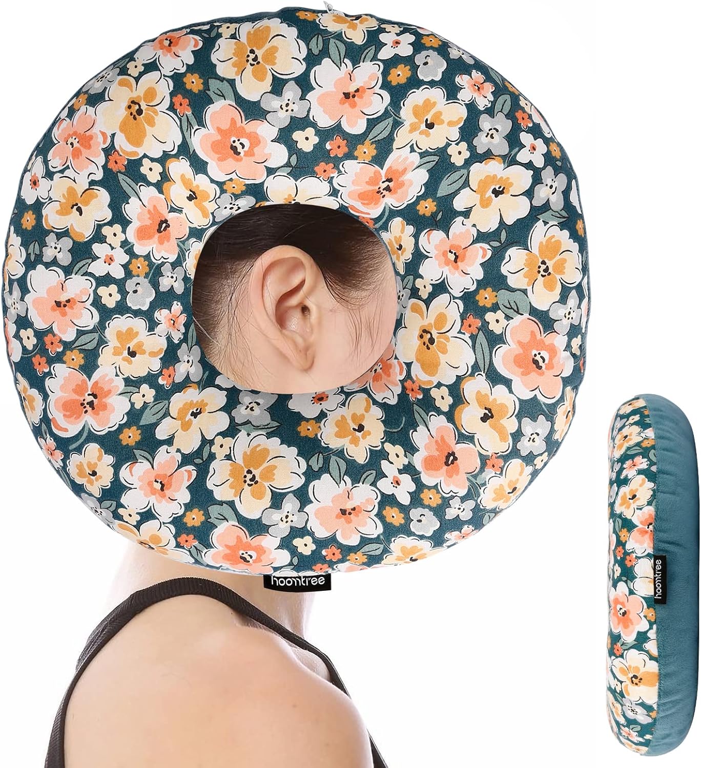 Ear Piercing Pillow for Side Sleepers,Donut Pillow for Ear,Ear Pillows