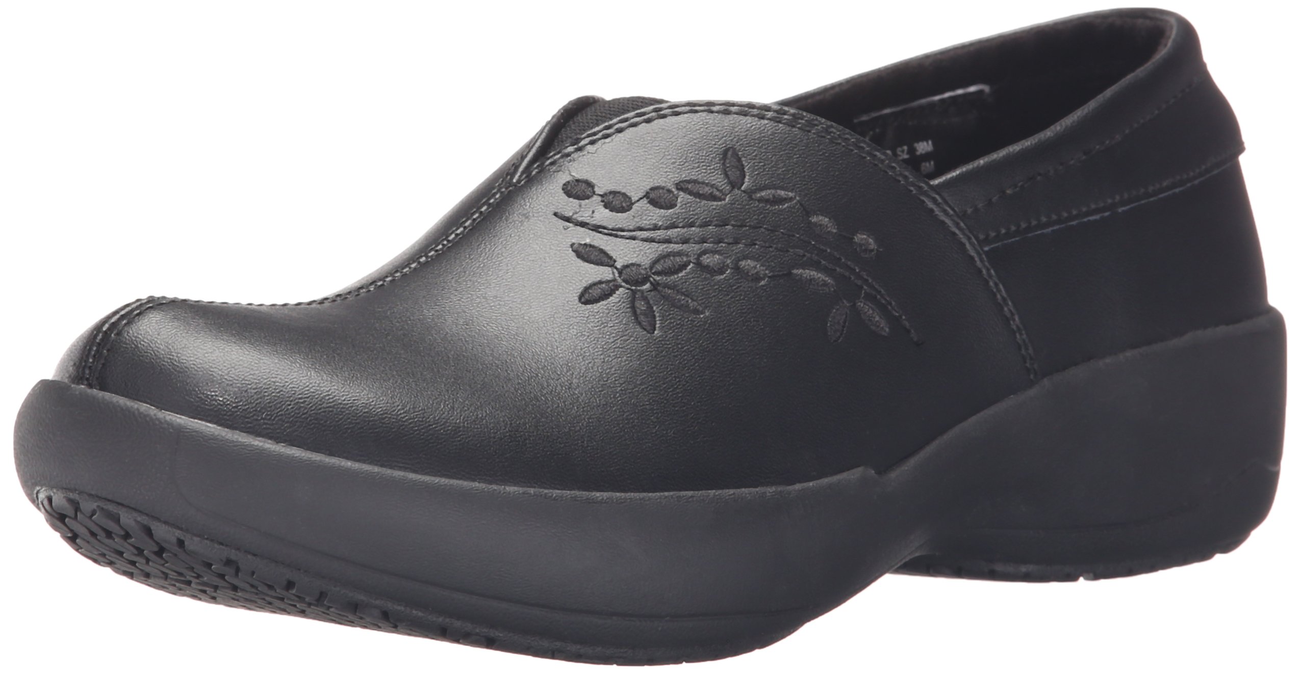AnyWear Women's Mimi Health Care & Food Service Shoe, Black, 7.5 M US