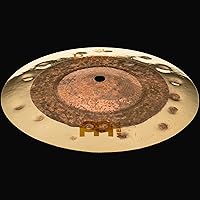 Vista 3 de Meinl Cymbals Byzance - Doble chapoteo de 10 pulgadas, fabricado en Turquía, bronce B20 martillado a mano, 2 años de garantía, B10DUS, pulgadas