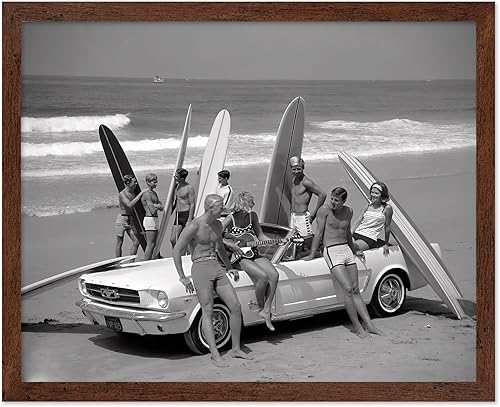 Miniatura 11 de Poster Master Póster de fotografía vintage, impresión retro de viaje, fotografía, balcón, océano, palmeras, suelo a cuadros, arte de pared sin marco