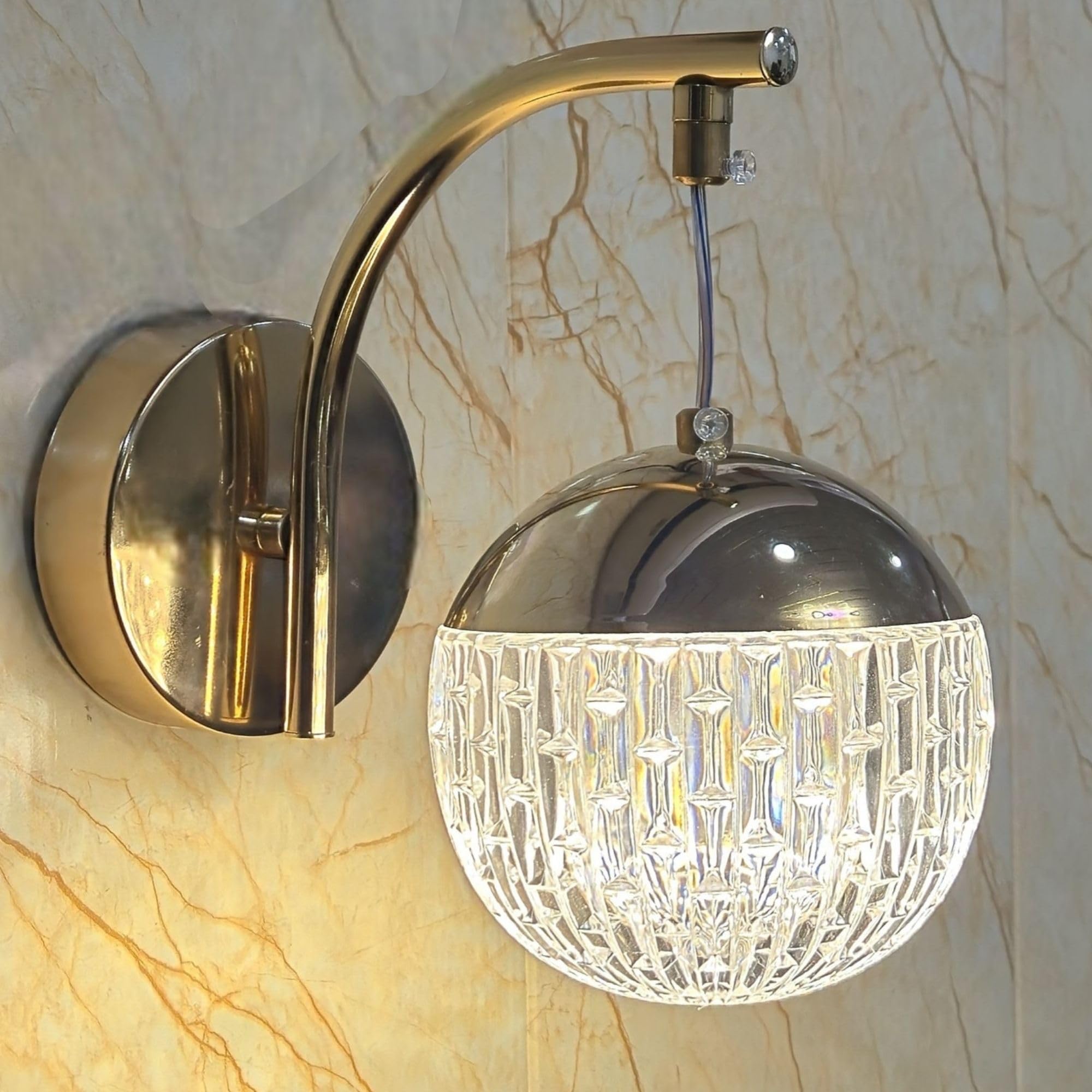 GreyWings Golden Hanging Light - 3 Color Changing -9