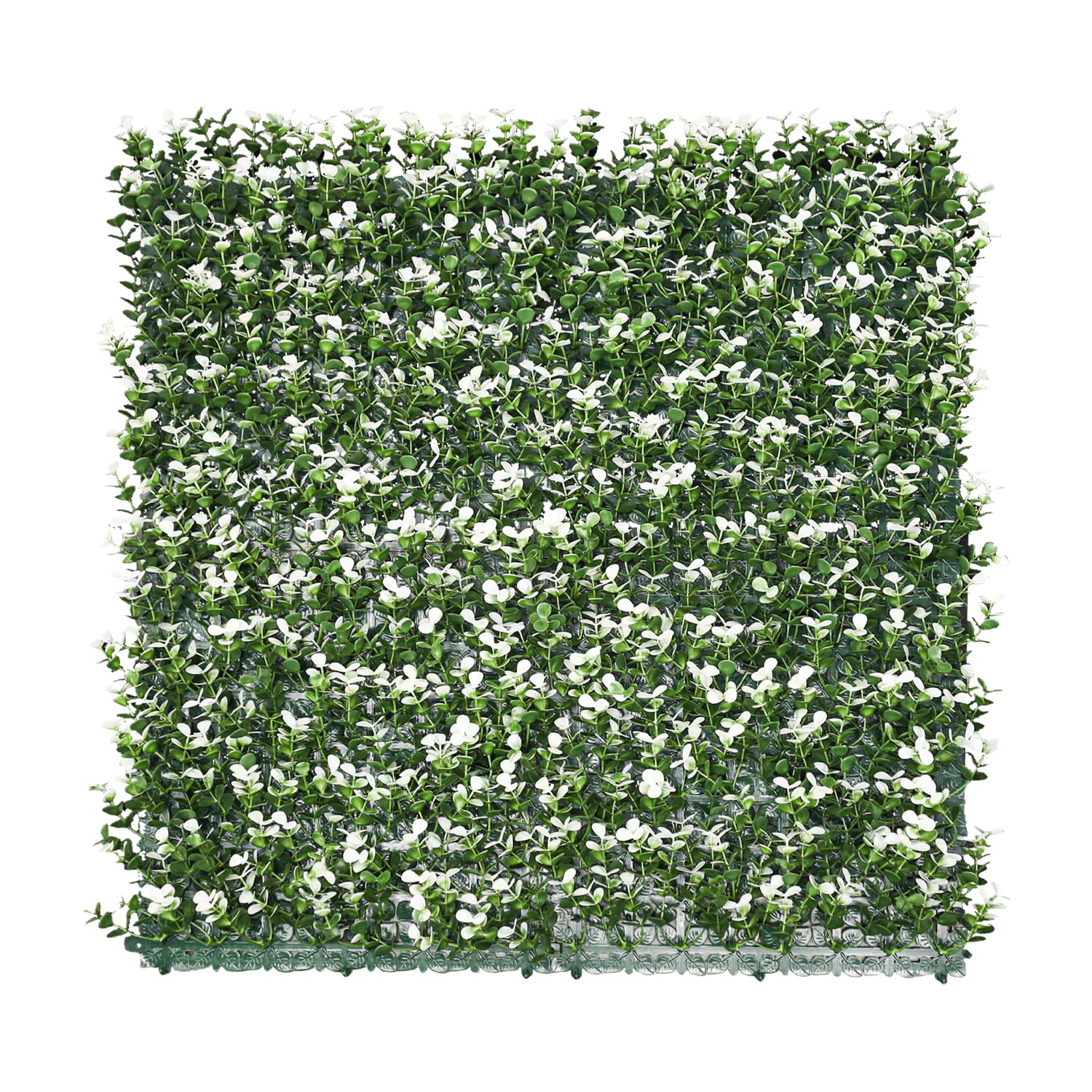 Patio Paradise 20"x20" (25PC) Artificial Grass Wall Panels Greenery Backdrop Faux Boxwood Hedge Fake Ivy Privacy Screen for Outdoor Wedding Décor