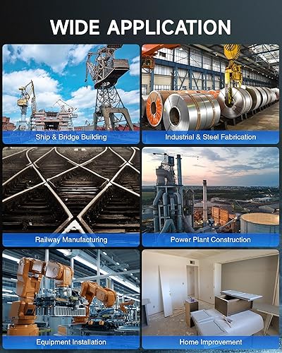 Miniatura 7 de ZELCAN Taladro Magnético Portátil, Prensa de Taladro Magnético de 1550W con Diámetro de Taladro de 2 Pulgadas, Velocidad Sin Escalas de 0-580 rpm y