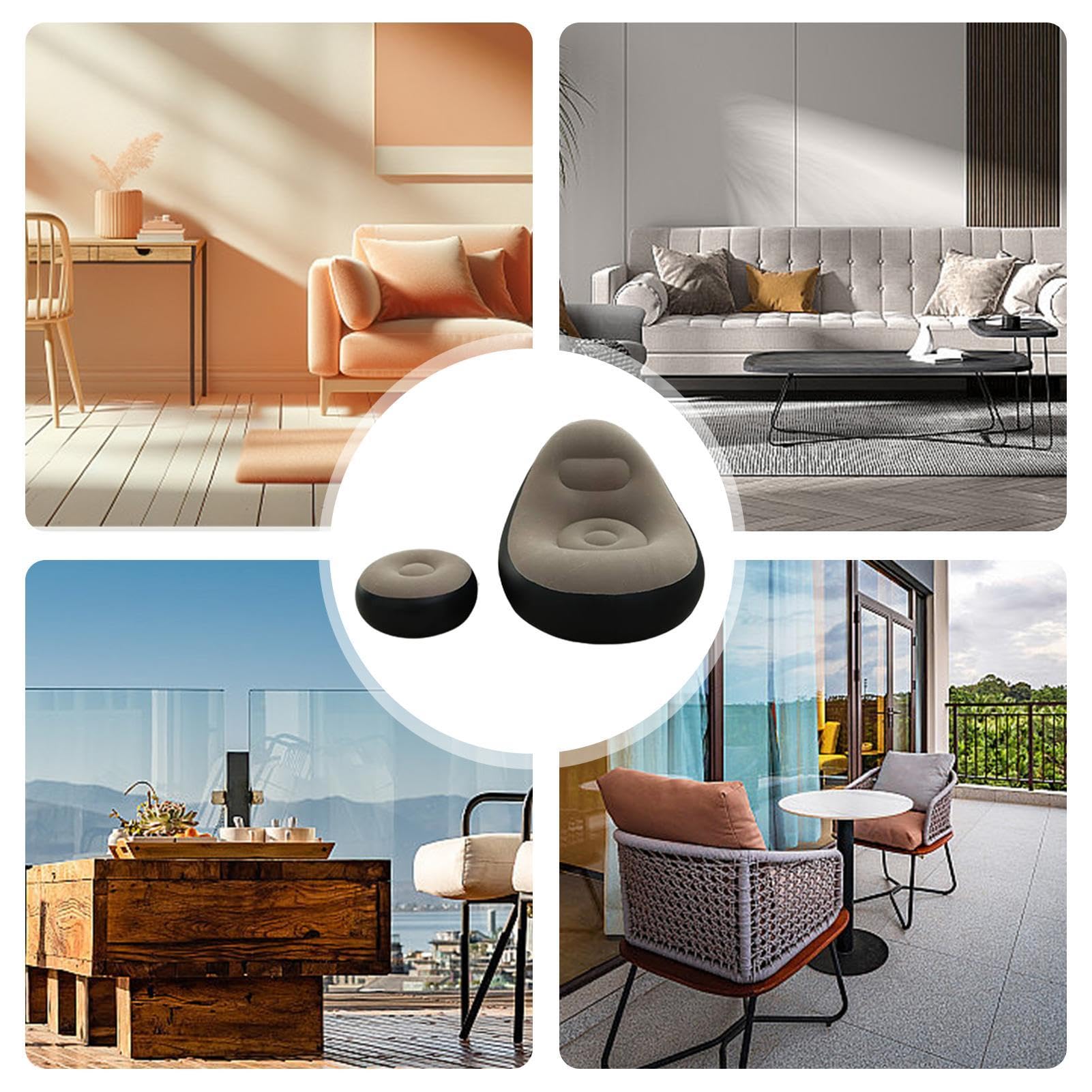 セール❣️ラウンジチェア エアマット ポータブルエアソファ インフレータブルソファ Amazon｜インフレータブルチェア - ポータブルラウンジチェア