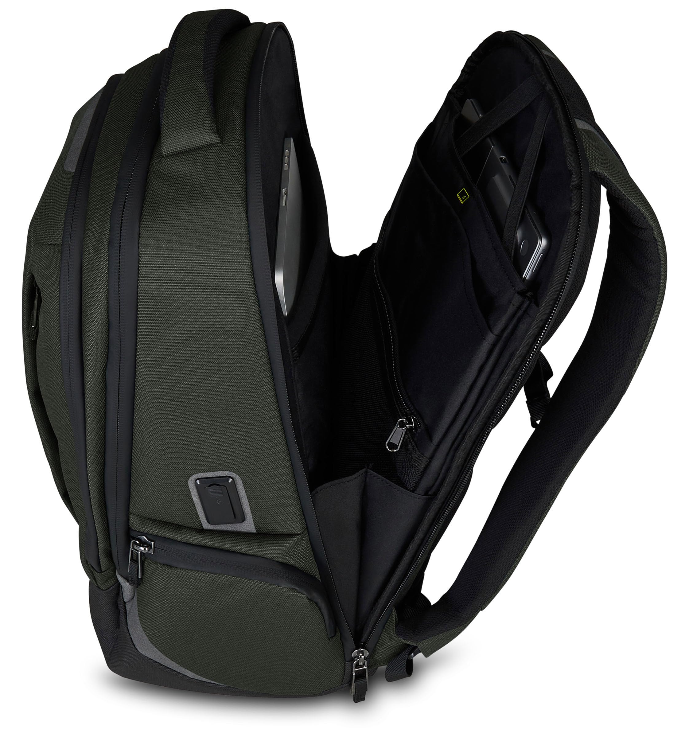 Invicta Zaino MATE M, Doppio Scomparto, Tasca porta laptop, Multifunzione, Per ragazzi e adulti, Ufficio, Tempo libero e viaggi