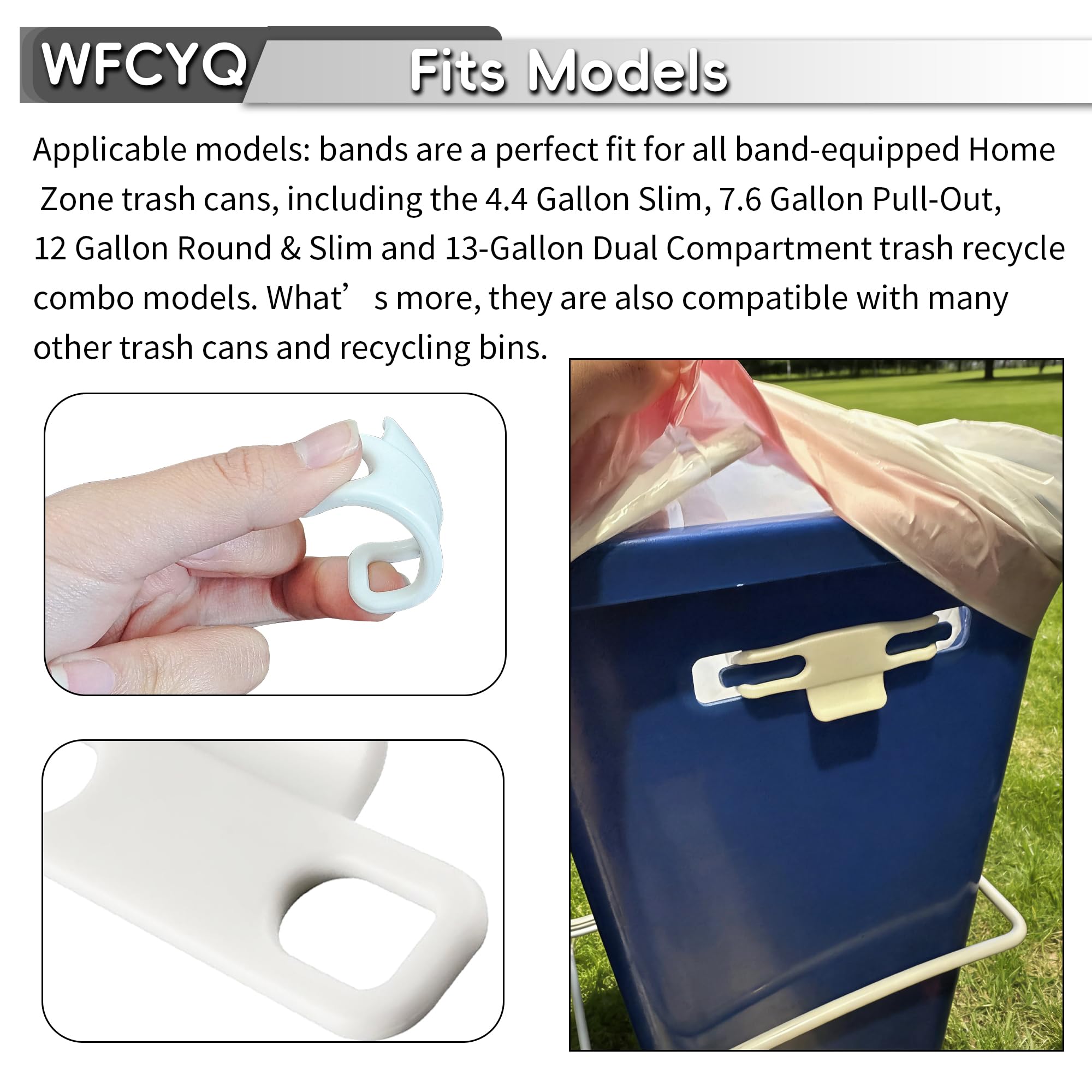 Amazon.com: WFCYQ Replacement Bag Tuck Bands, Fits for Home Zone