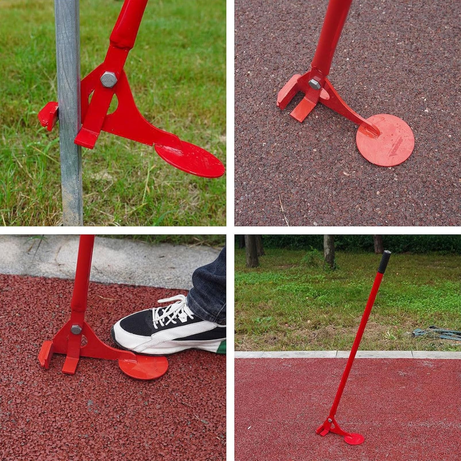 Herramienta para quitar tocones, palanca de pie para tirar de postes de valla y raíces de árboles, ideal para jardinería, agricultura, huertos y árboles jóvenes