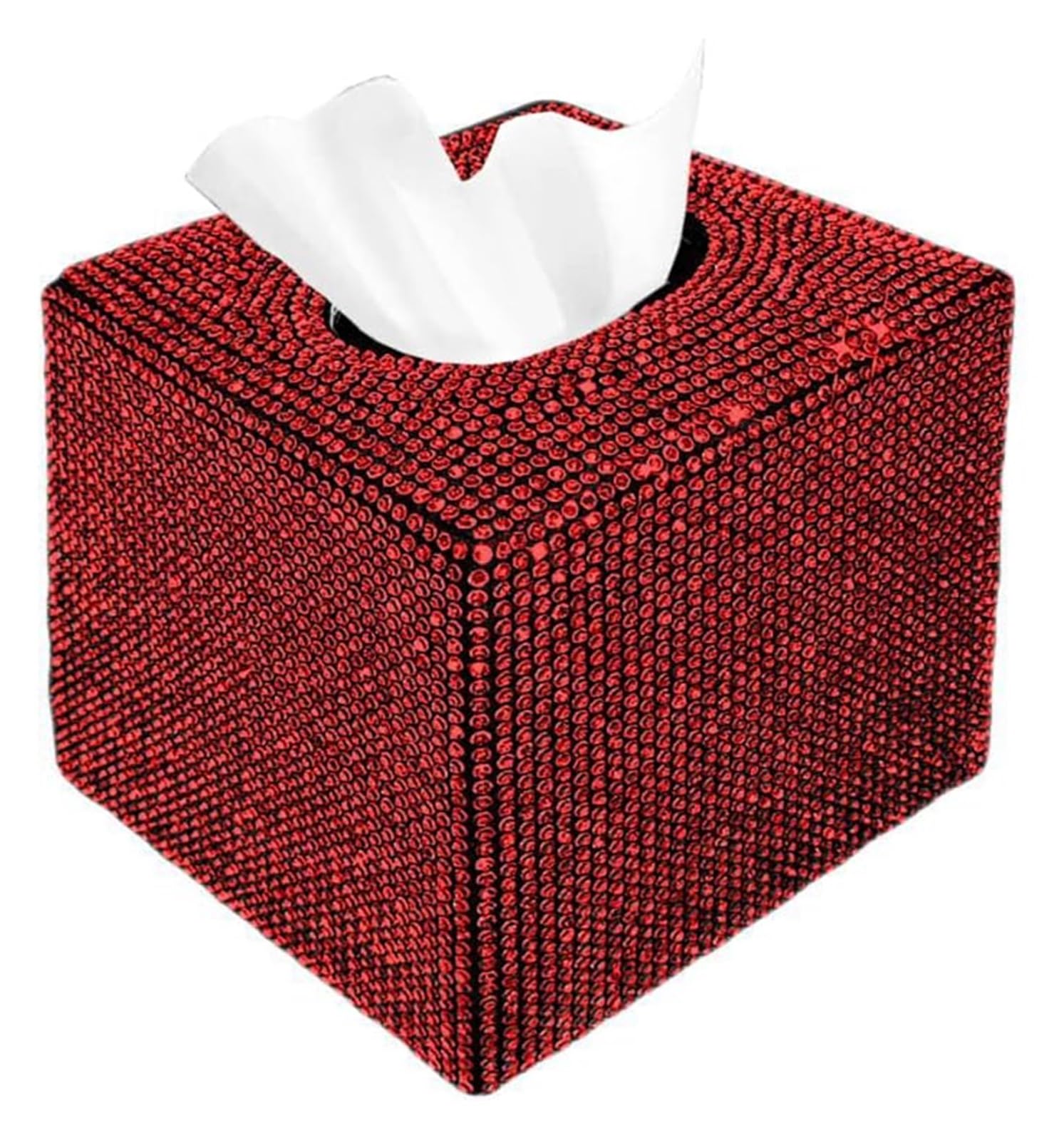 PU leather tissue box Square Paper Towel Holder Tissue Box Cover Dispenser Multicolor