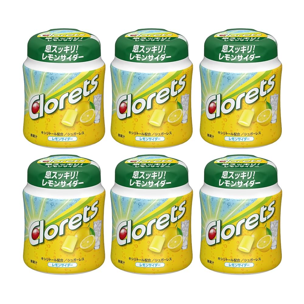 Amazon | モンデリーズ クロレッツXPレモンサイダーボトル