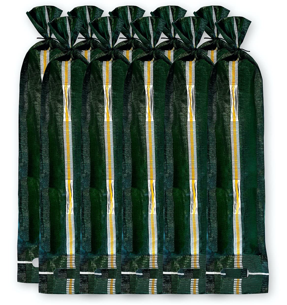 Sacchi Di Sabbia Antialluvione Riutilizzabili - 10 Pezzi Con Coulisse In Tela Organica - Foto 5