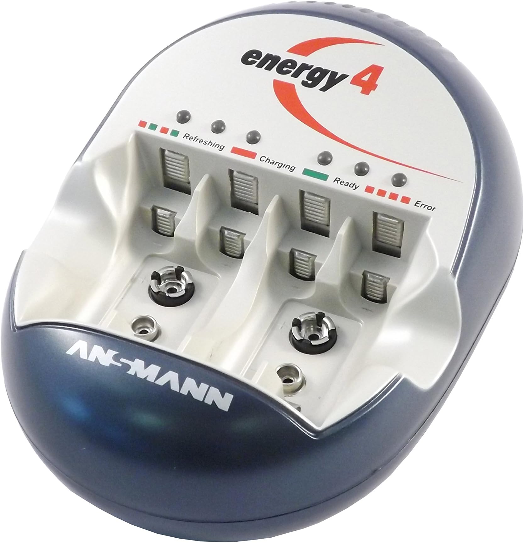 Ansmann Energy 4 Universal Plug-in Charger for AA, AAA, and 9V