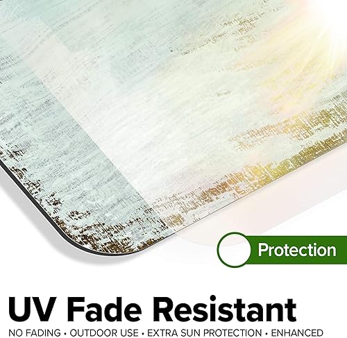 Miniatura 529 de My Sign Center - Letrero personalizado, 11 colores de fuente, 13 estilos de fuente, 4 opciones de agujero, 22 tamaños, 8 x 32 pulgadas, sin óxido,