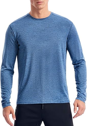 Men's moisture wicking long sleeve shirts Clearance