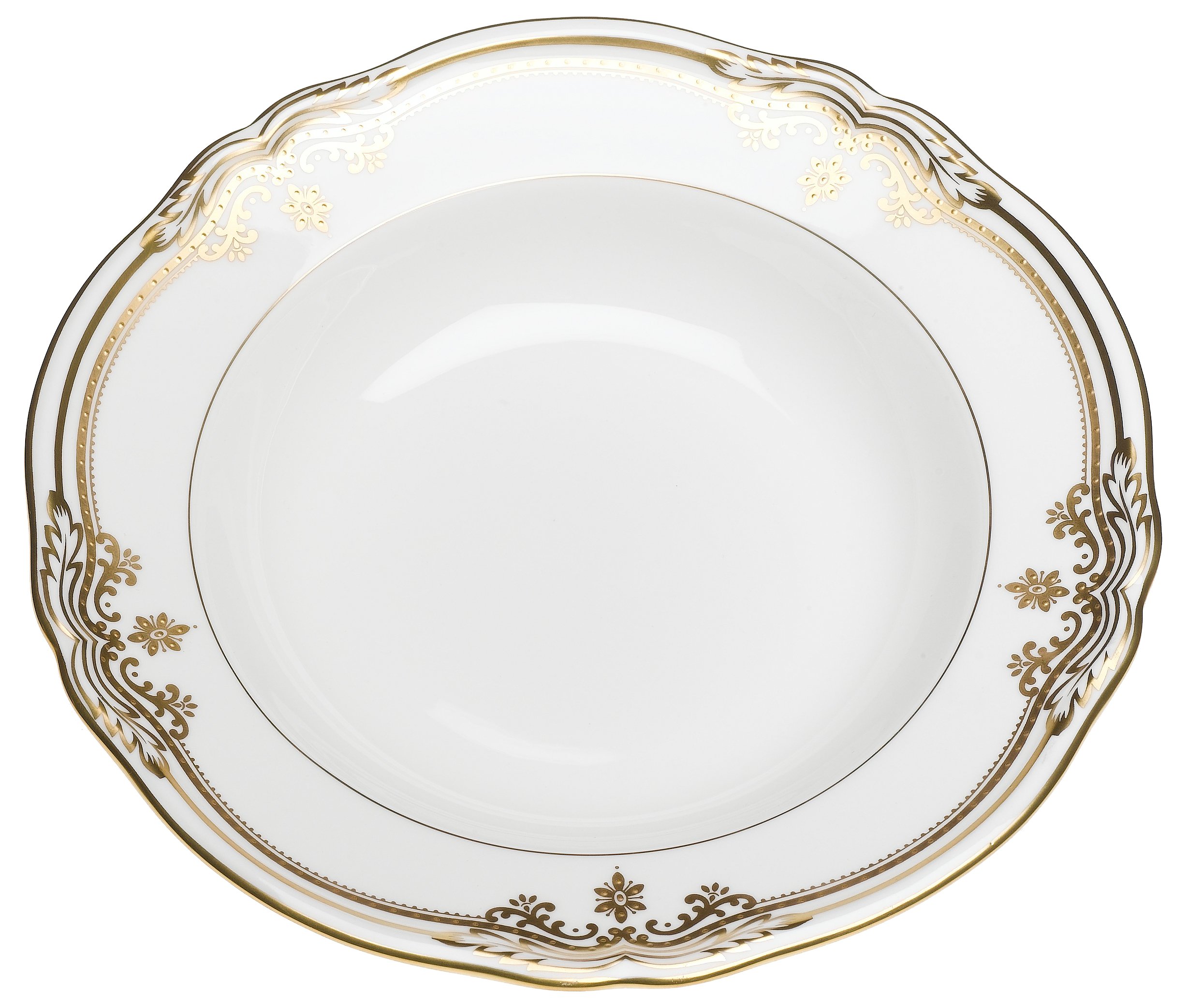 Spode Stafford White Soup Plate