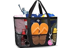 Mesh Beach Bag - Your Perfect Beach Trip Must-Have