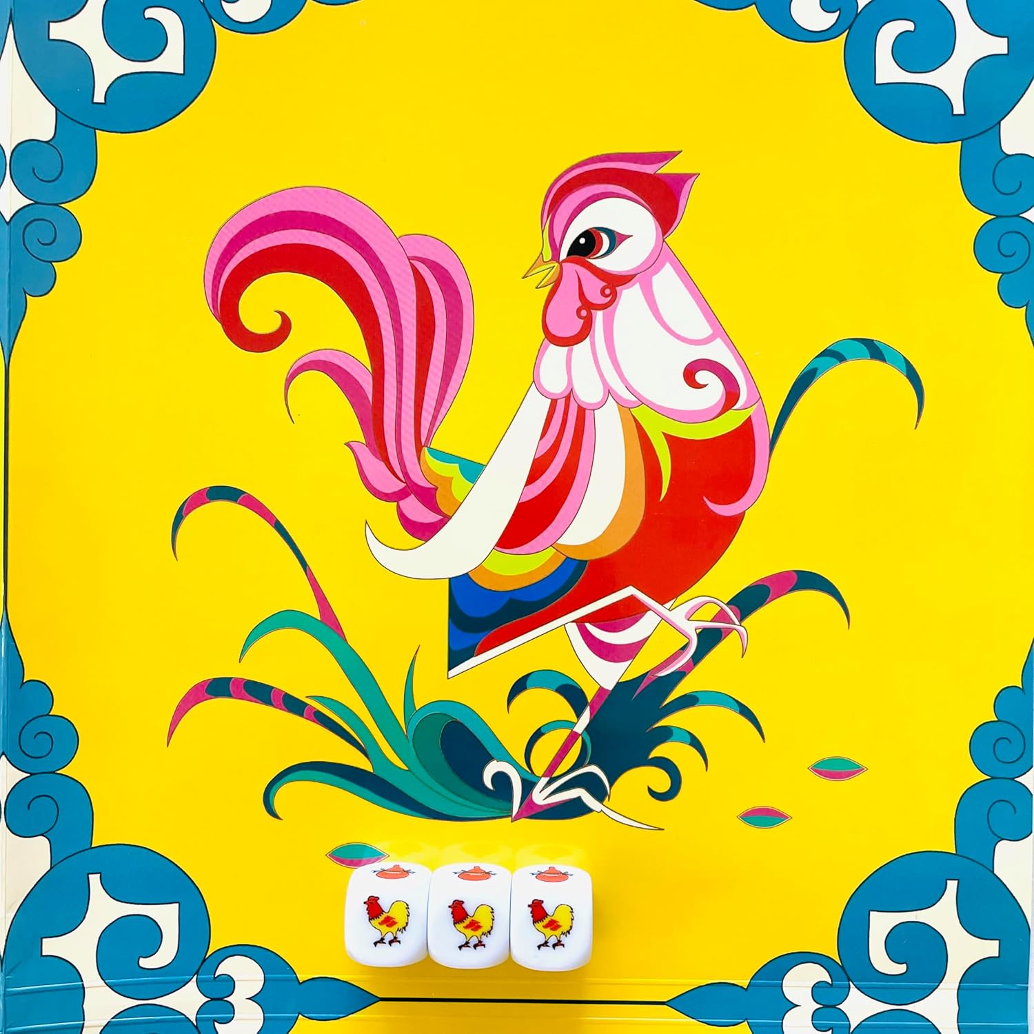 Gourd Fish Shrimp Crab Dice Crown Anchor Game Chuck A Luck Game BAU Ca Tom Cua- BAU Cua Ca Cop- Klah Klok
