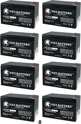 VICI Battery Batería 12V 9AH para ExpertPower Scooter EXP1290-8 Pack Marca Producto