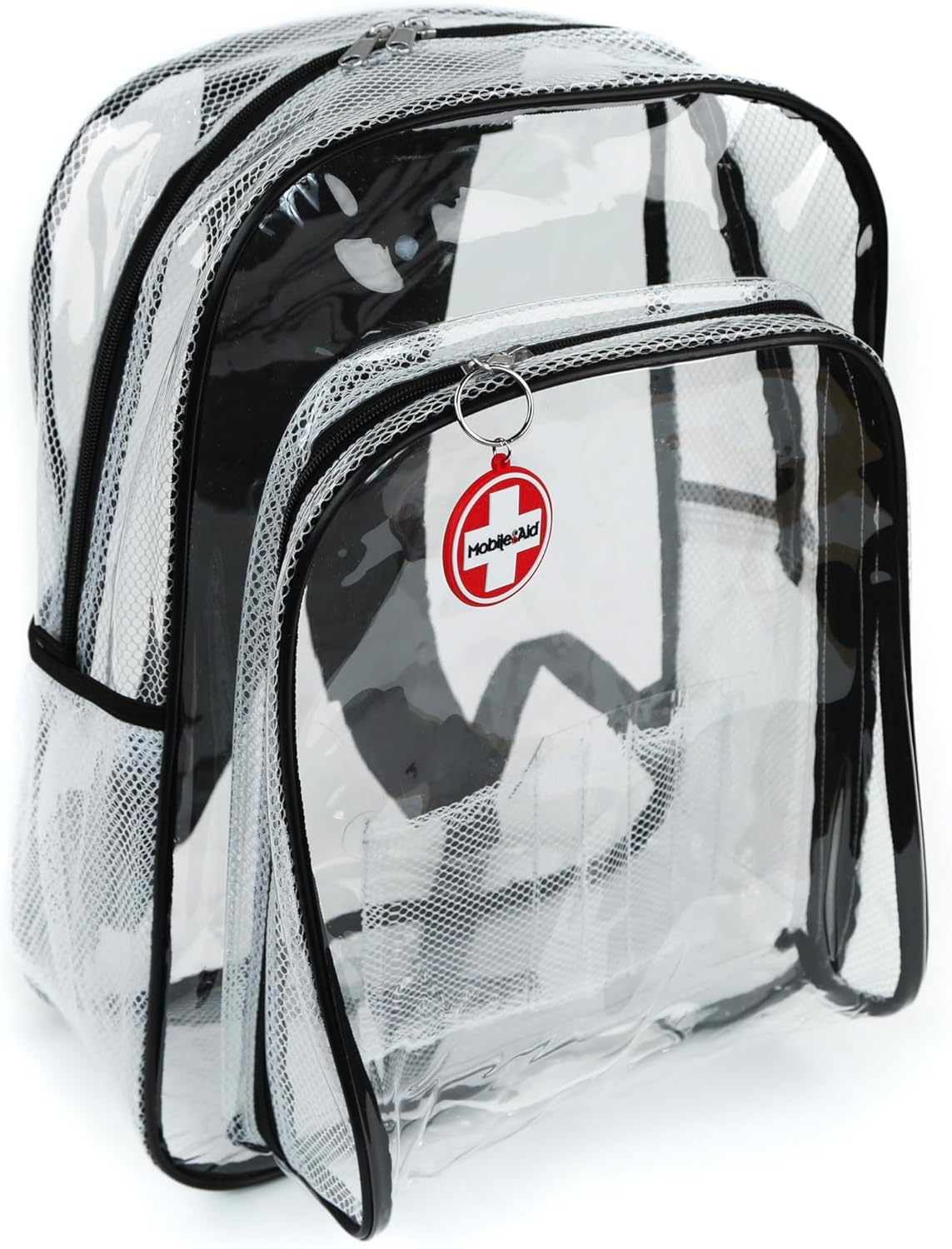 MobileAid® Clear-View™ High-Capacity First Aid Backpack [Empty]