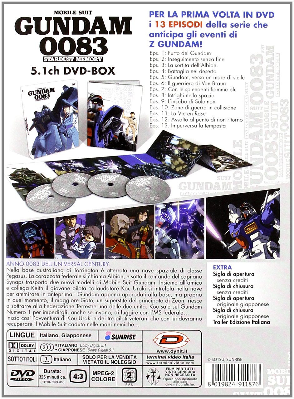 Image secondaire de Mobile Suit Gundam 0083-Stardust Memory [Import]