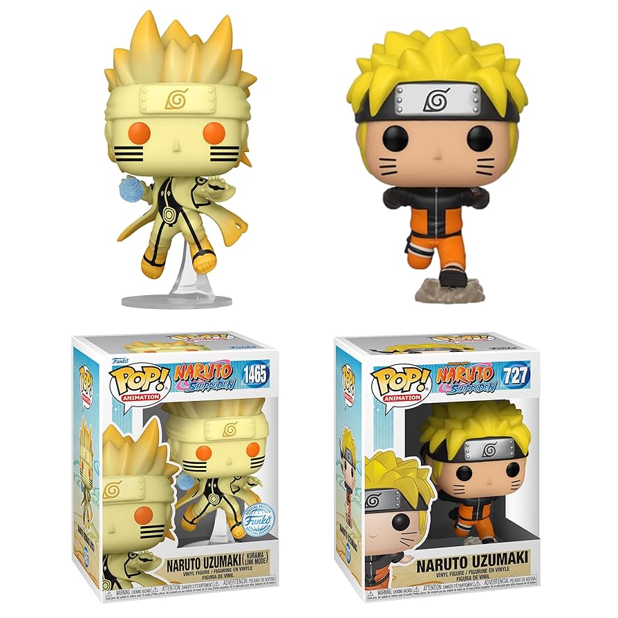 Funko NARUTOフィギュア Amazon.com: Funko Pop! Animation: Naruto Shippuden - Naruto