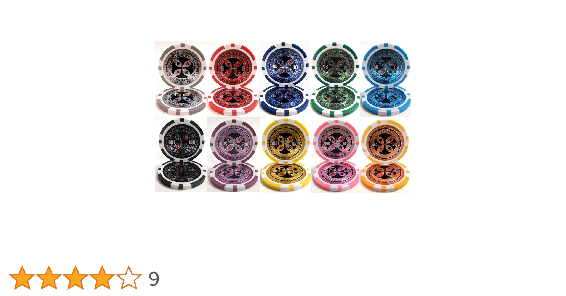 ポーカーセット　THE ULTIMATE POKER CHIP 約500枚 Amazon | Ultimate Poker レーザー粘土 14g 500 バルクポーカー