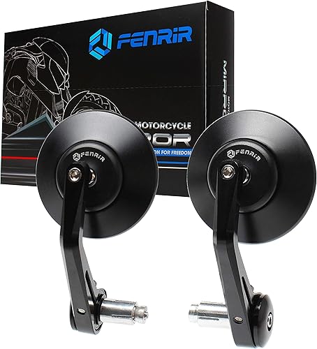 Miniatura 3 de FENRIR Espejo de motocicleta con adaptador para BMW RNINET F800R (2014-2020) S1000R R1200R R1250R F900R S1000RR(2008-2018) F900XR S1000XR R18 R12