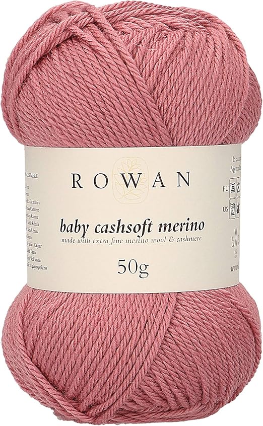 Rowan Baby Cashsoft Merino Rosy 57 Wool 33 Acrylic 10 Chasmere Yarn
