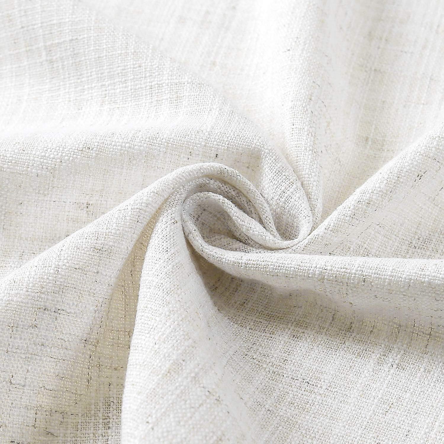 Macochico Linen Blend Curtain Fabric Swatch Sample Books,Fabric Color Sample, 29 Colors