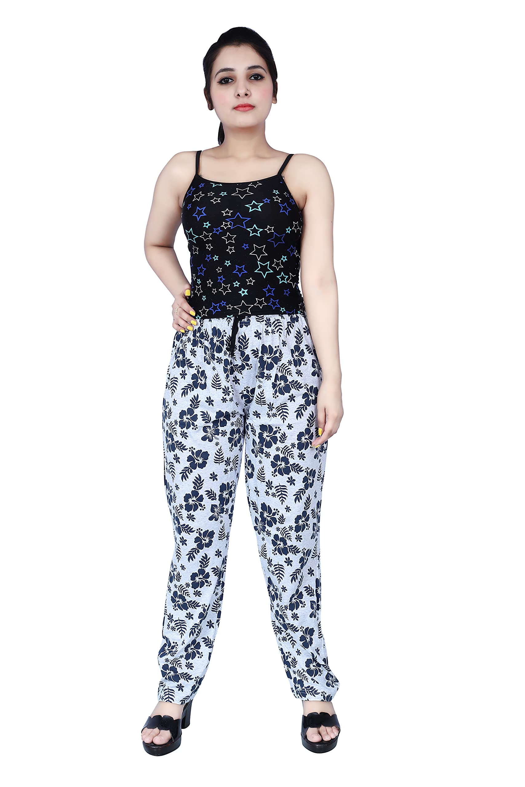 sonia collection Women & Girls Track Pant Lower Pajama Cotton Printed Lounge Wear Soft Cotton Night Wear Pajama-picture-40
