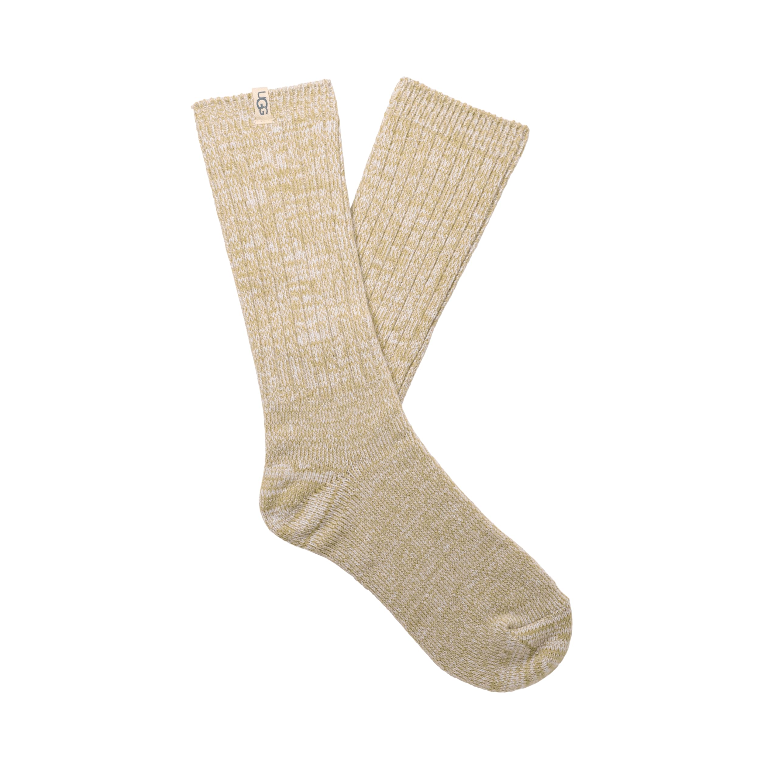 UGG Womens Rib Knit Slouchy Crew Sock