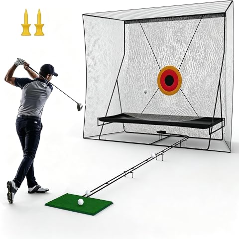 Garvee Golf Net, Heavy Duty Golf Practice Nets for Indoor Outdoor
