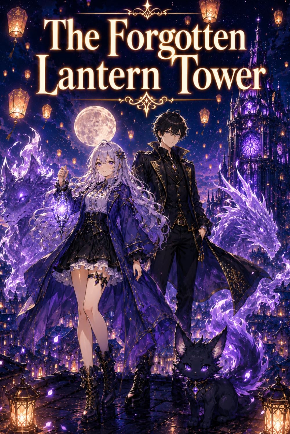 The Forgotten Lantern Tower: An Epic Fantasy Anime Adventure with Ancient Towers, Celestial Relics, Hidden Guardians, Shadow Secrets, and Magical Mystery Action