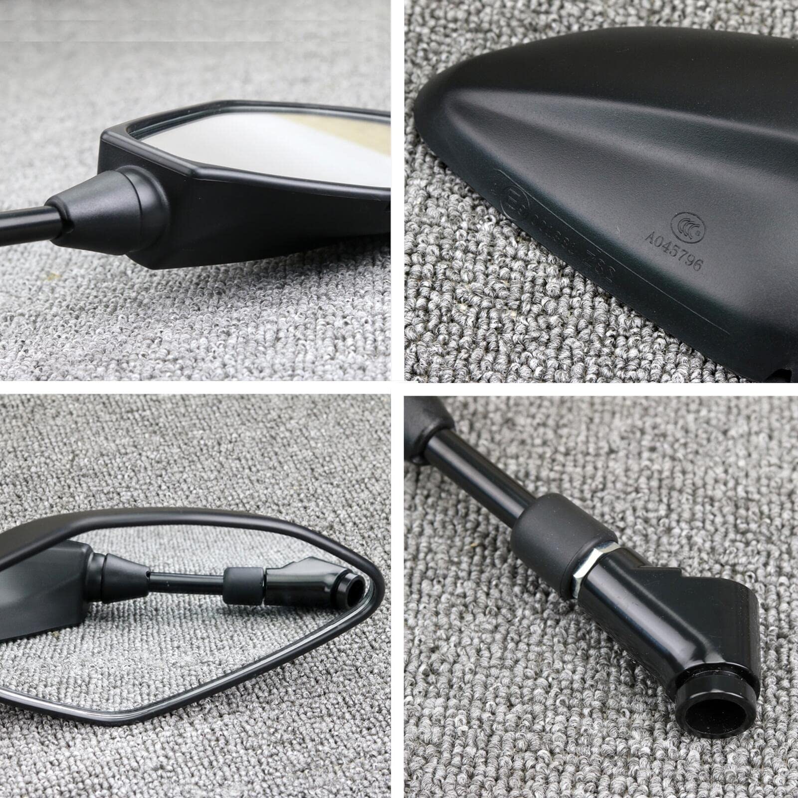 Motorcycle ABS Rear View Side Mirror For BMW R1200GS R1200R R1150GS - View #11