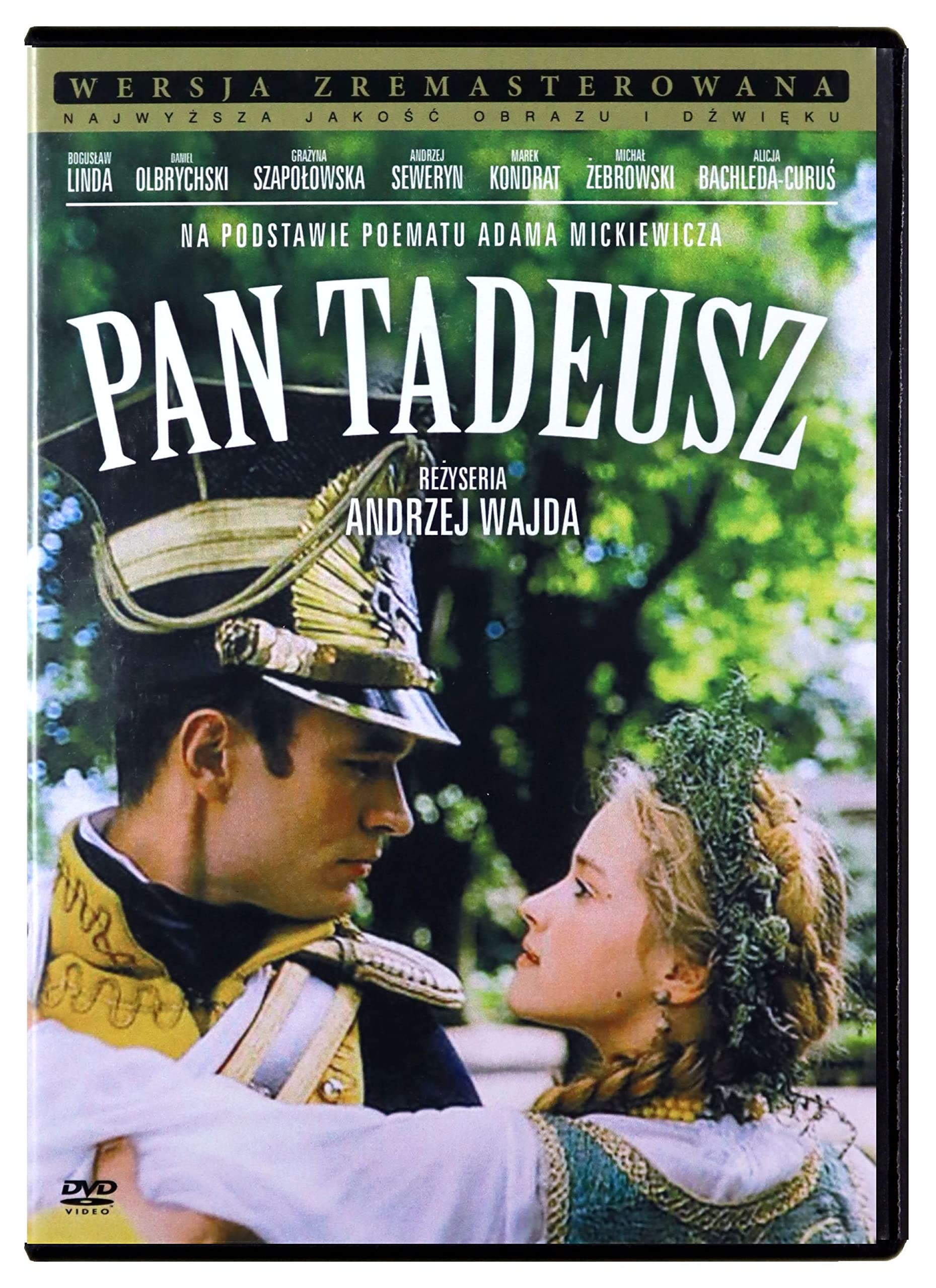 Pan Tadeusz The Last Foray in Lithuania DVD Region Free English subtitles