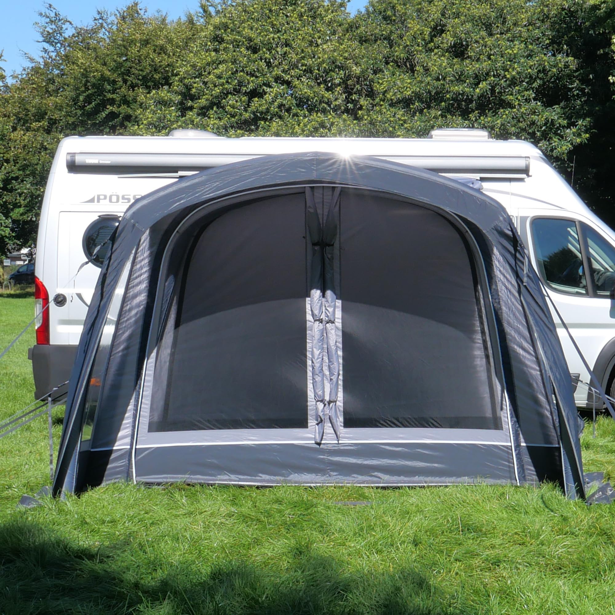 your GEAR Manarola Air Camper - aufblasbares Vorzelt 320 x 325 cm für Wohnmobil, Campingbus, Kastenwagen