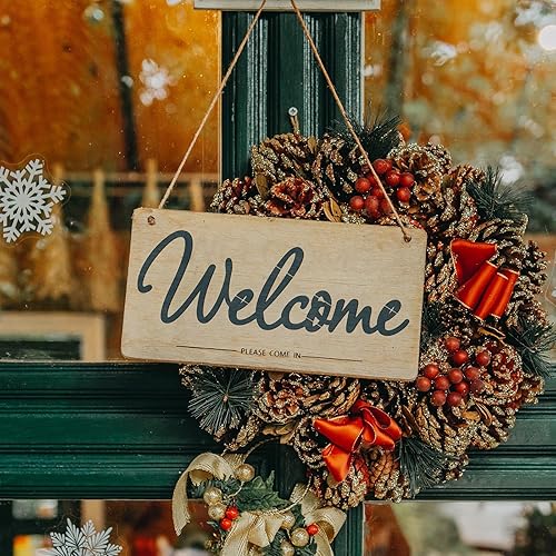 Miniatura 5 de Plantillas de bienvenida de 4 piezas, plantillas de bienvenida, plantillas de bienvenida de plástico reutilizables, juego de plantillas para pintar