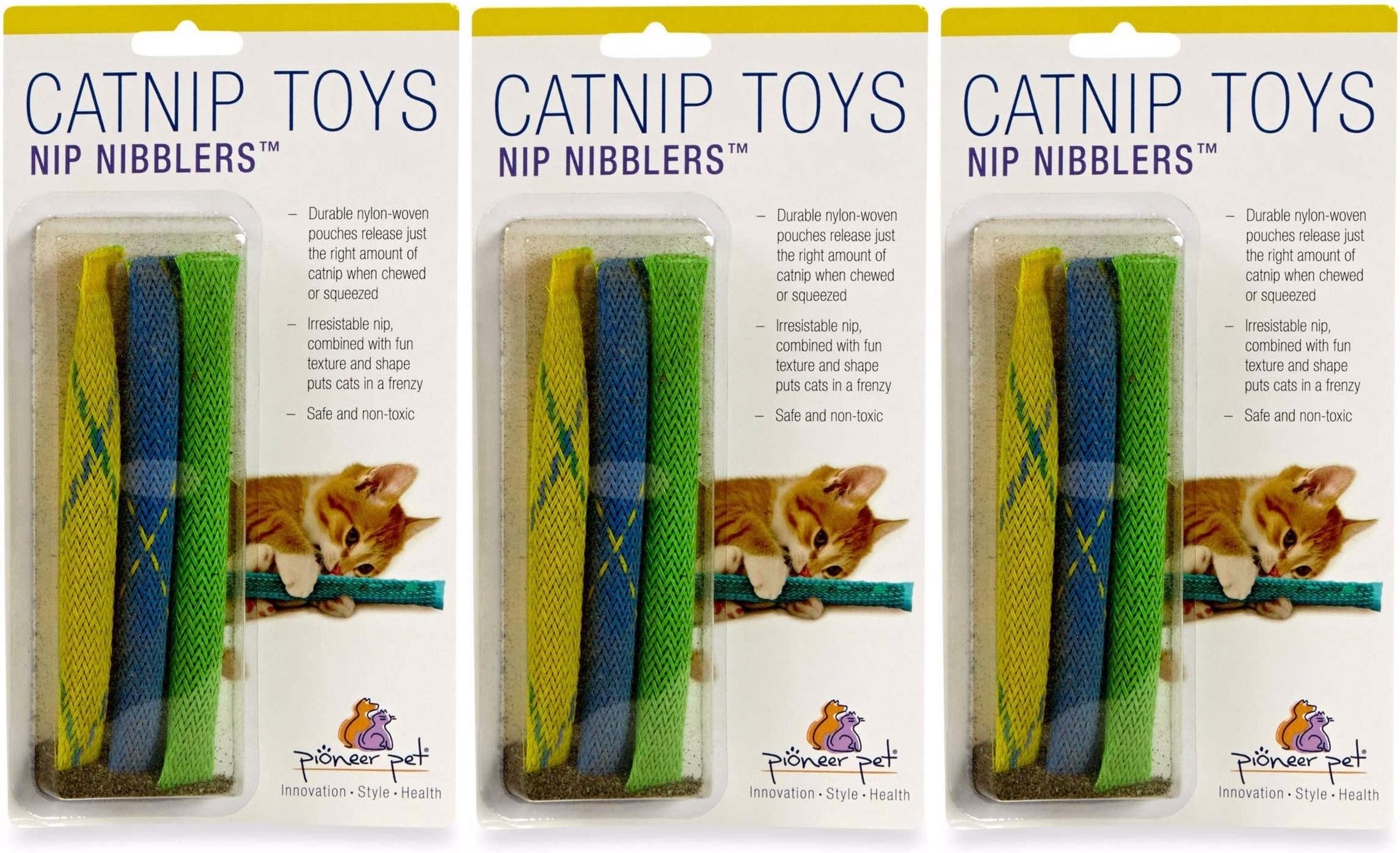 Pioneer Pet Nip Nibblers Catnip Toy (9 Pack) Pet Supplies
